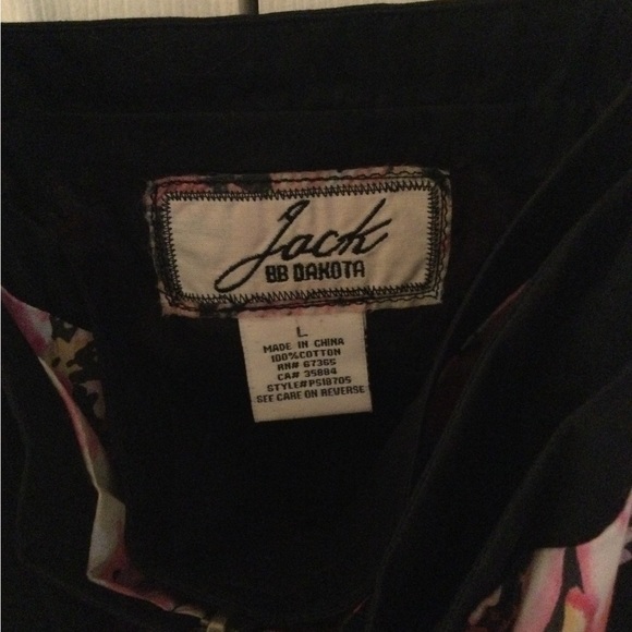 NWT Jack BB Dakota Floral Zip-Front Dress - Picture 4 of 4